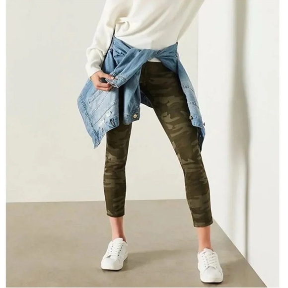 Levis 711 Skinny Ankle Soft Camo Pant Size 24 , Cotton/Polyester, Jimmy Jazz - Picture 3 of 5